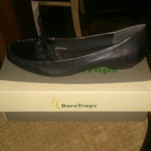 Nice dark blue&black womens shoe